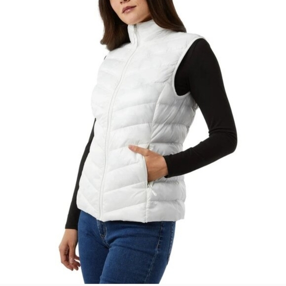 32 Degrees Jackets & Blazers - 32 Degrees Women's White Puffer Vest